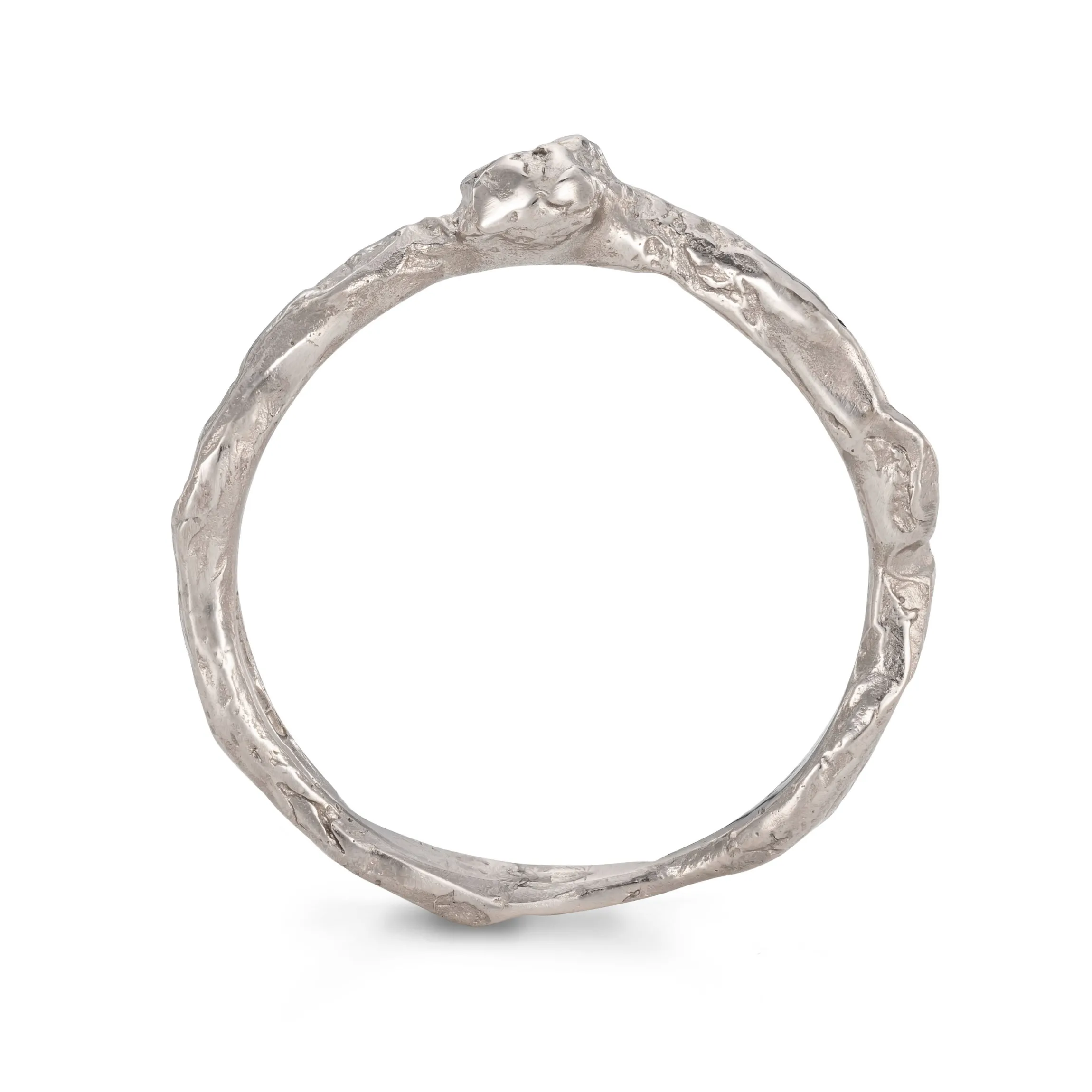 Adakite North Band 18ct White Gold