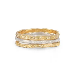 All Skinny Strata Ring Stack