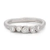 All White Porphyra Ring