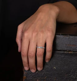 Aqua and Ice Channel Ring