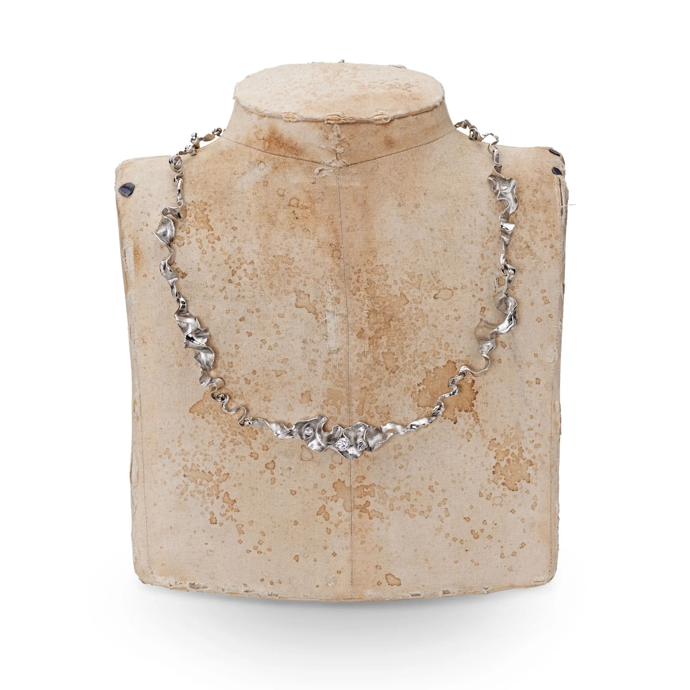 Bespoke Platinum Diamond Necklace