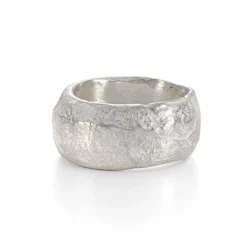 Boulder Ring Silver