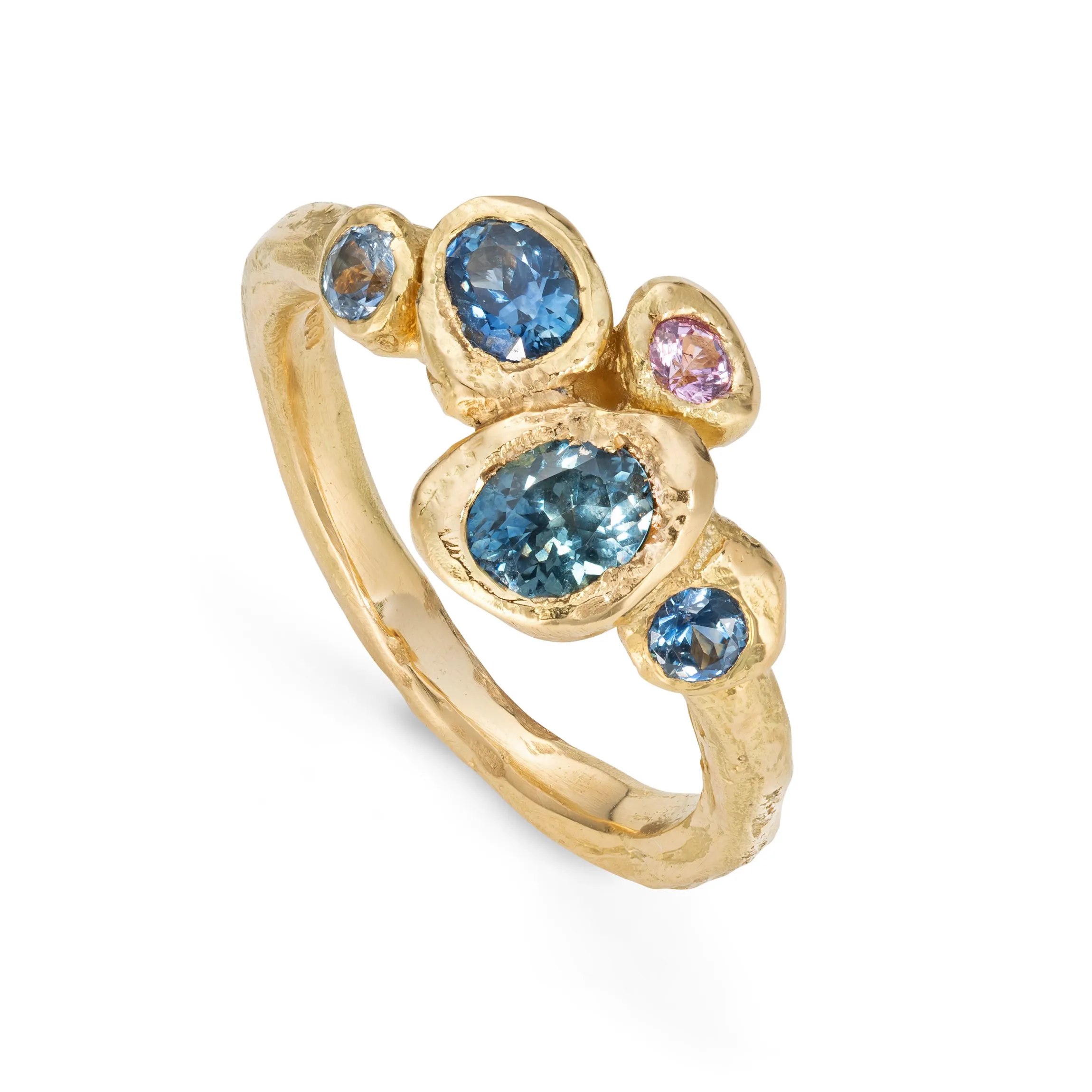 Coastal Sapphire Carn Ring