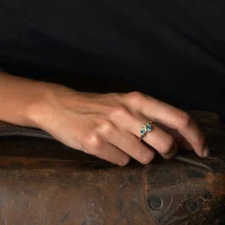 Coastal Sapphire Carn Ring