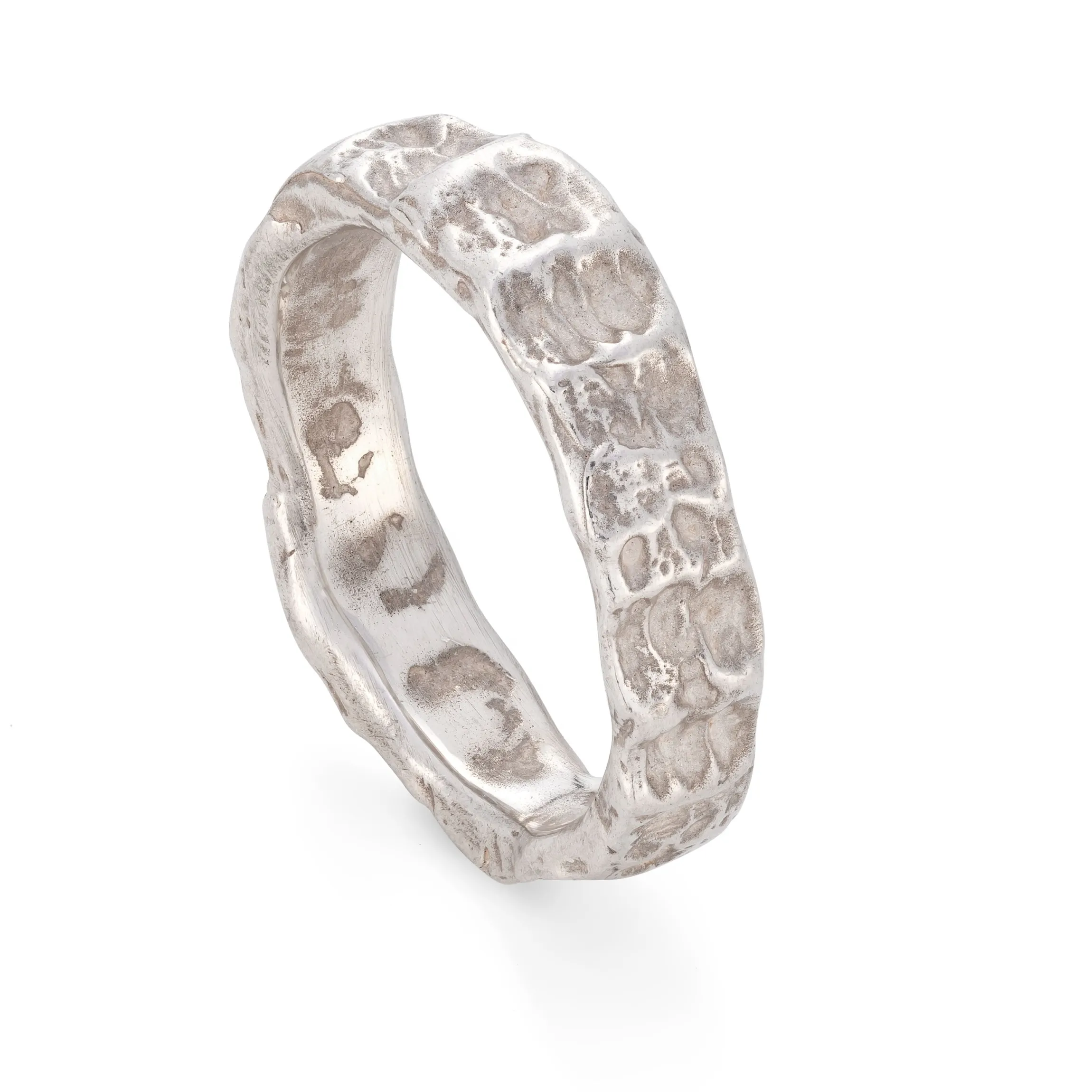 Cockle Medium Ring Silver
