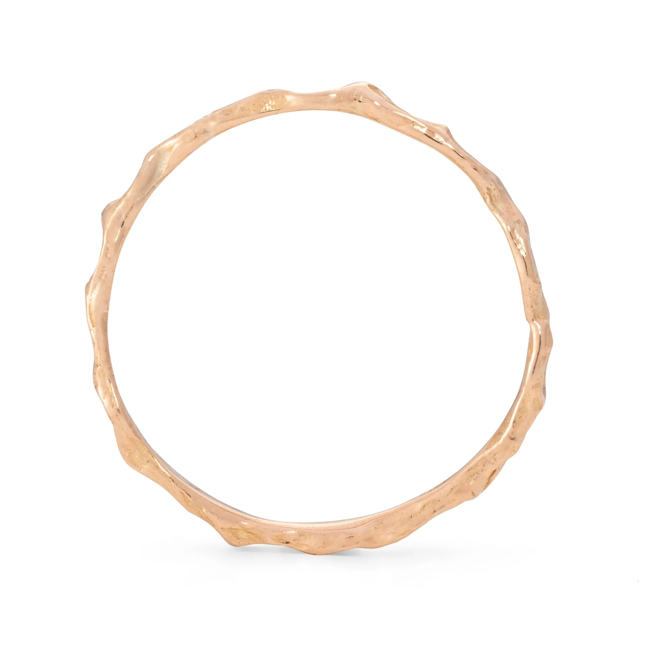 Cockle Skinny Ring 18ct Rose Gold