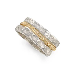 Cockle Strata Ring Stack