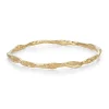 Craggy Bangle 9ct Gold