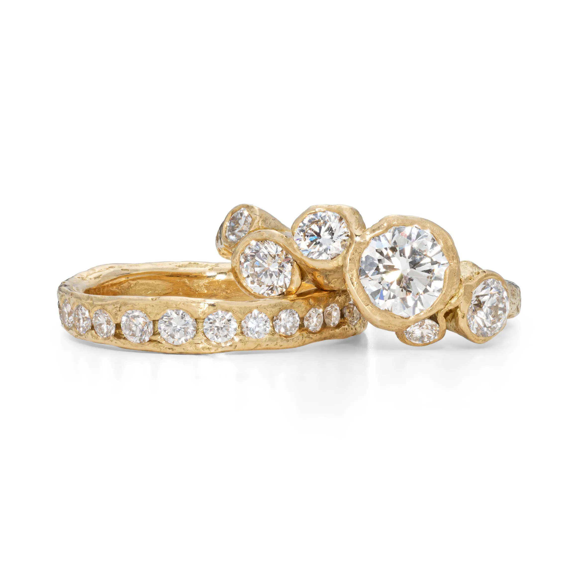Crested Deep Channel Ring