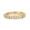 Crested Half Channel Ring