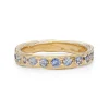 Denim Deep Channel Ring