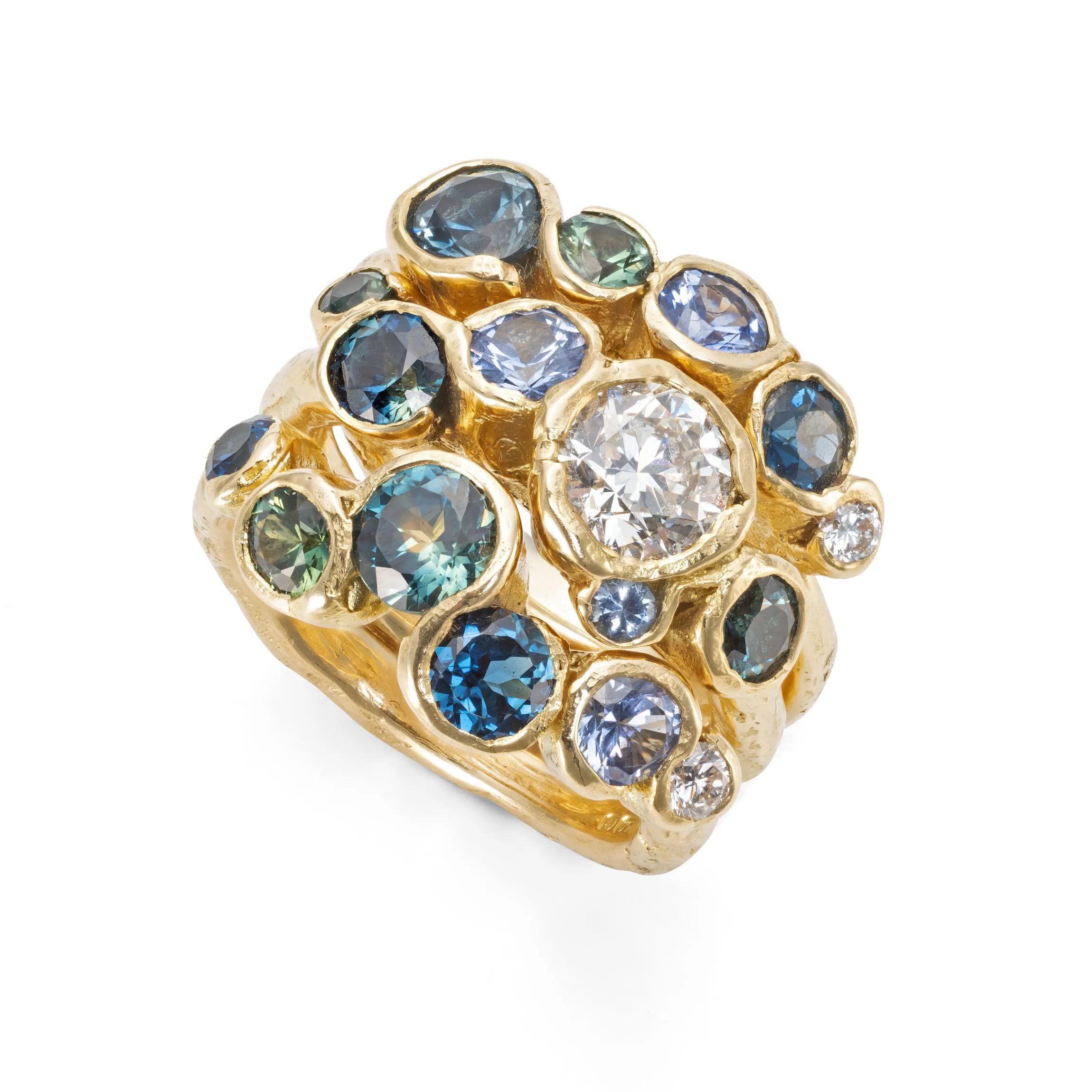 Diamond Shoal Ring Stack
