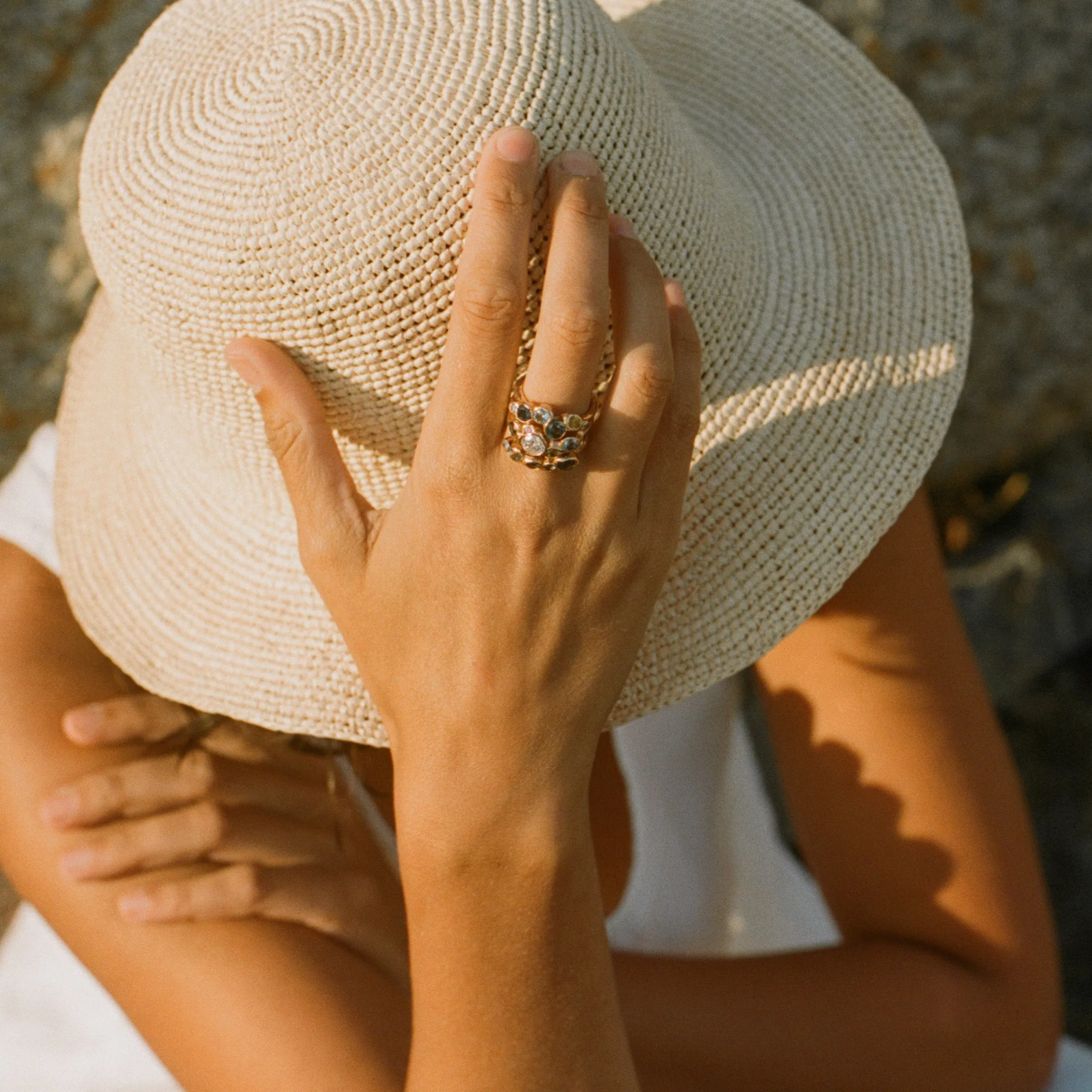 Diamond Shoal Ring Stack