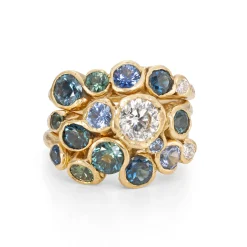 Diamond Shoal Ring Stack