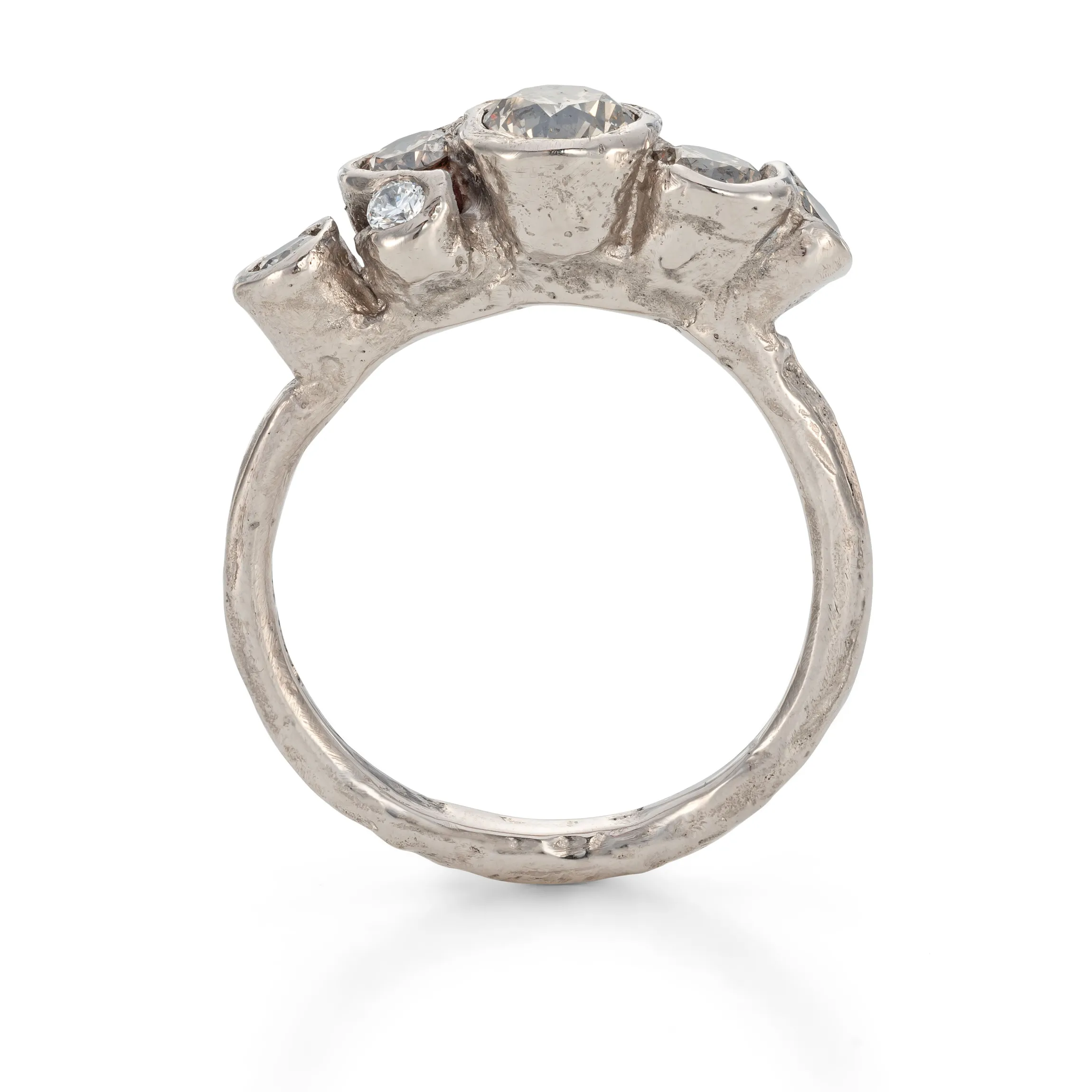 Fancy Diamond Nori Ring