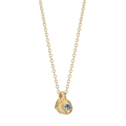 Ocean Sapphire Nugget Pendant