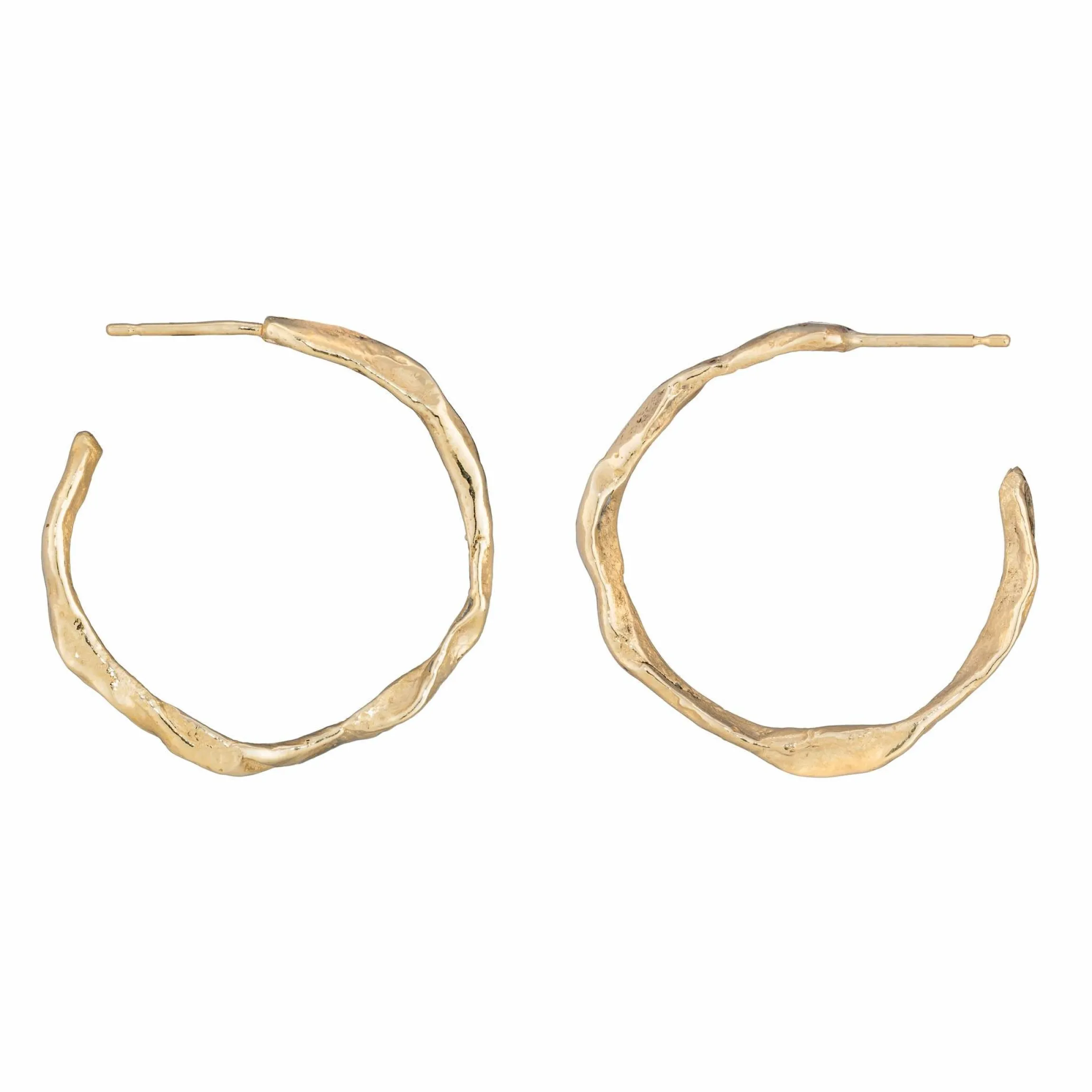 Penzance Hoops 9ct Gold