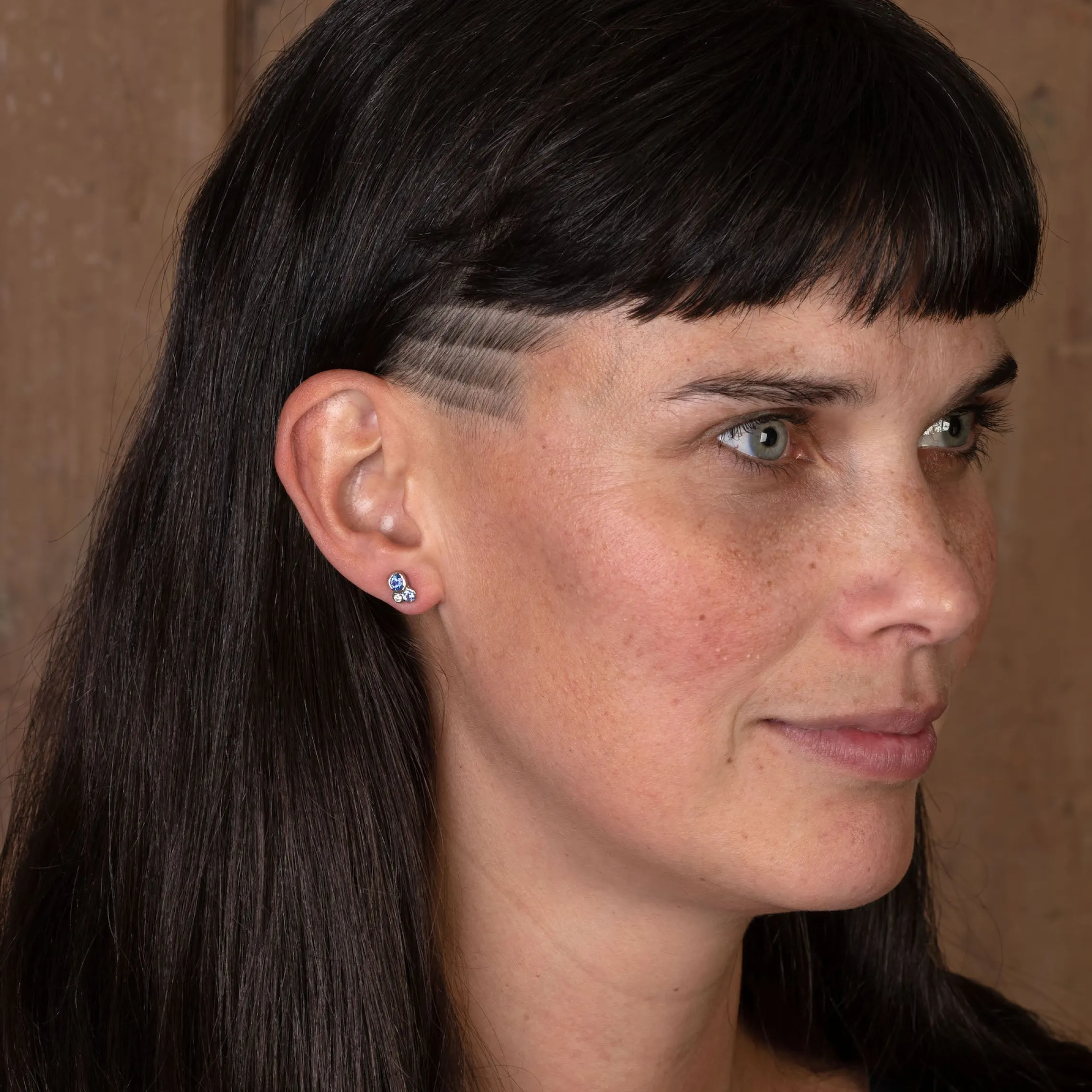 Platinum Cluster Studs