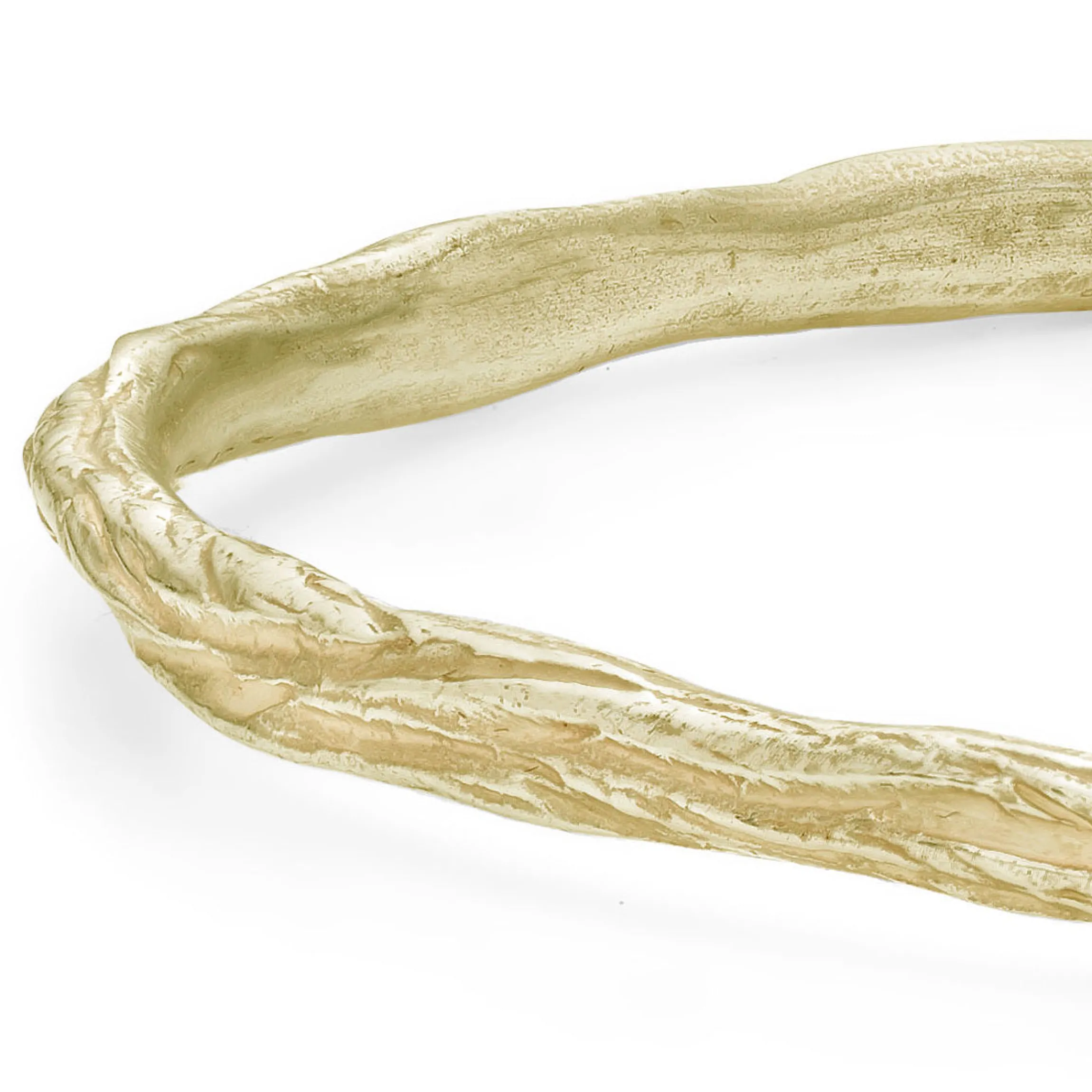 Ripple Bangle 9ct Gold