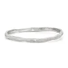Ripple Bangle Silver