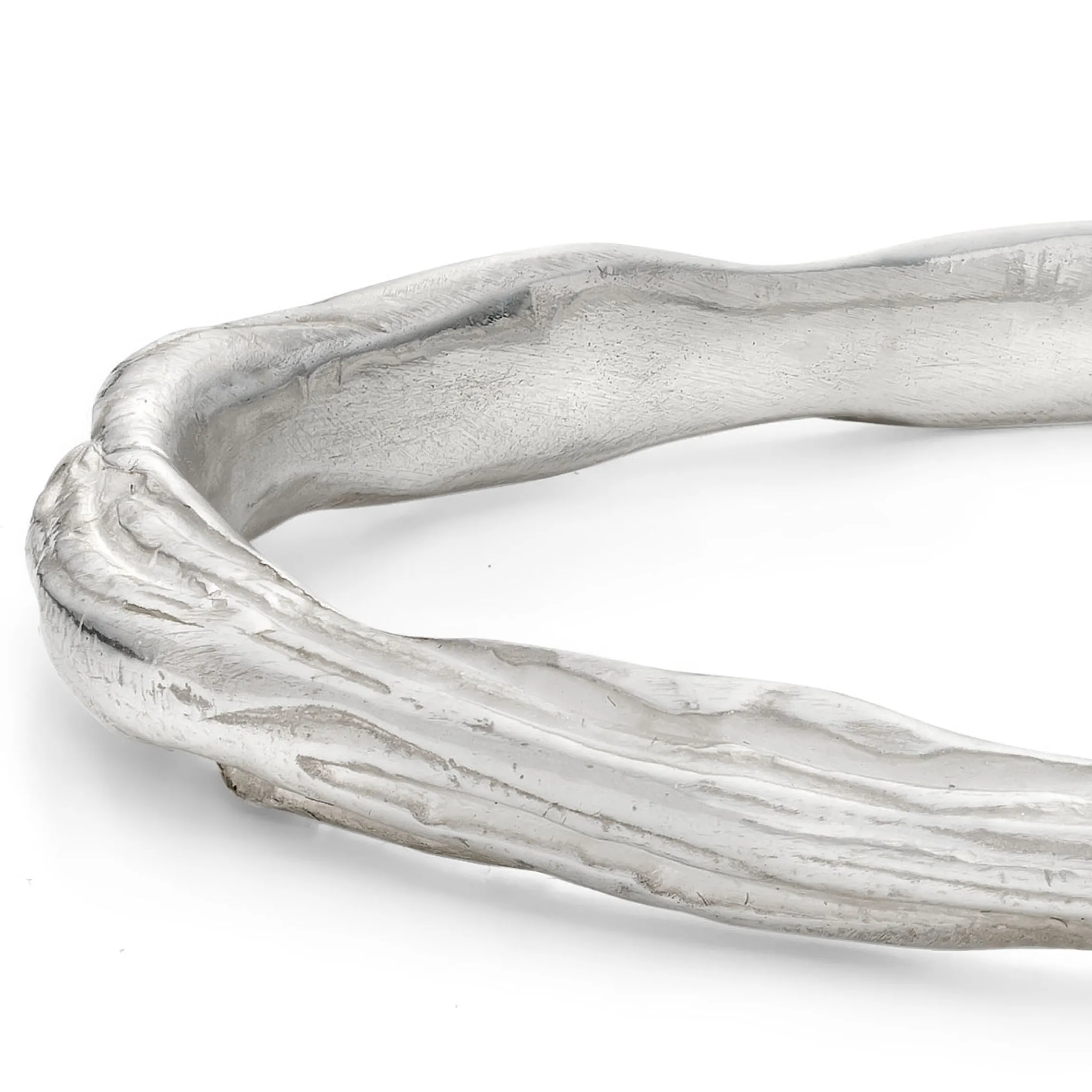 Ripple Bangle Silver