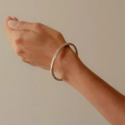 Ripple Bangle Silver