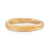 Ripple Fine Ring 22ct Gold