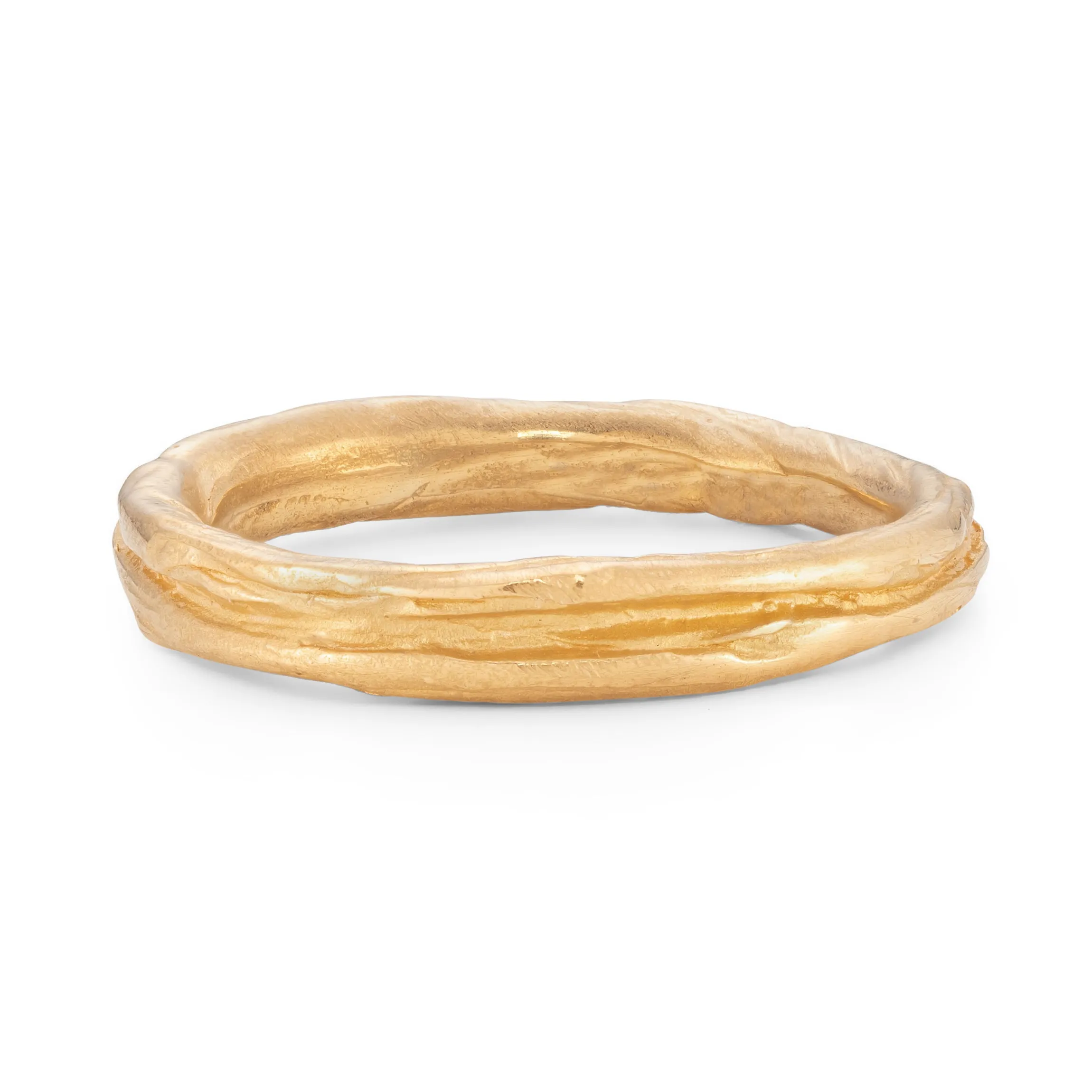 Ripple Fine Ring 22ct Gold