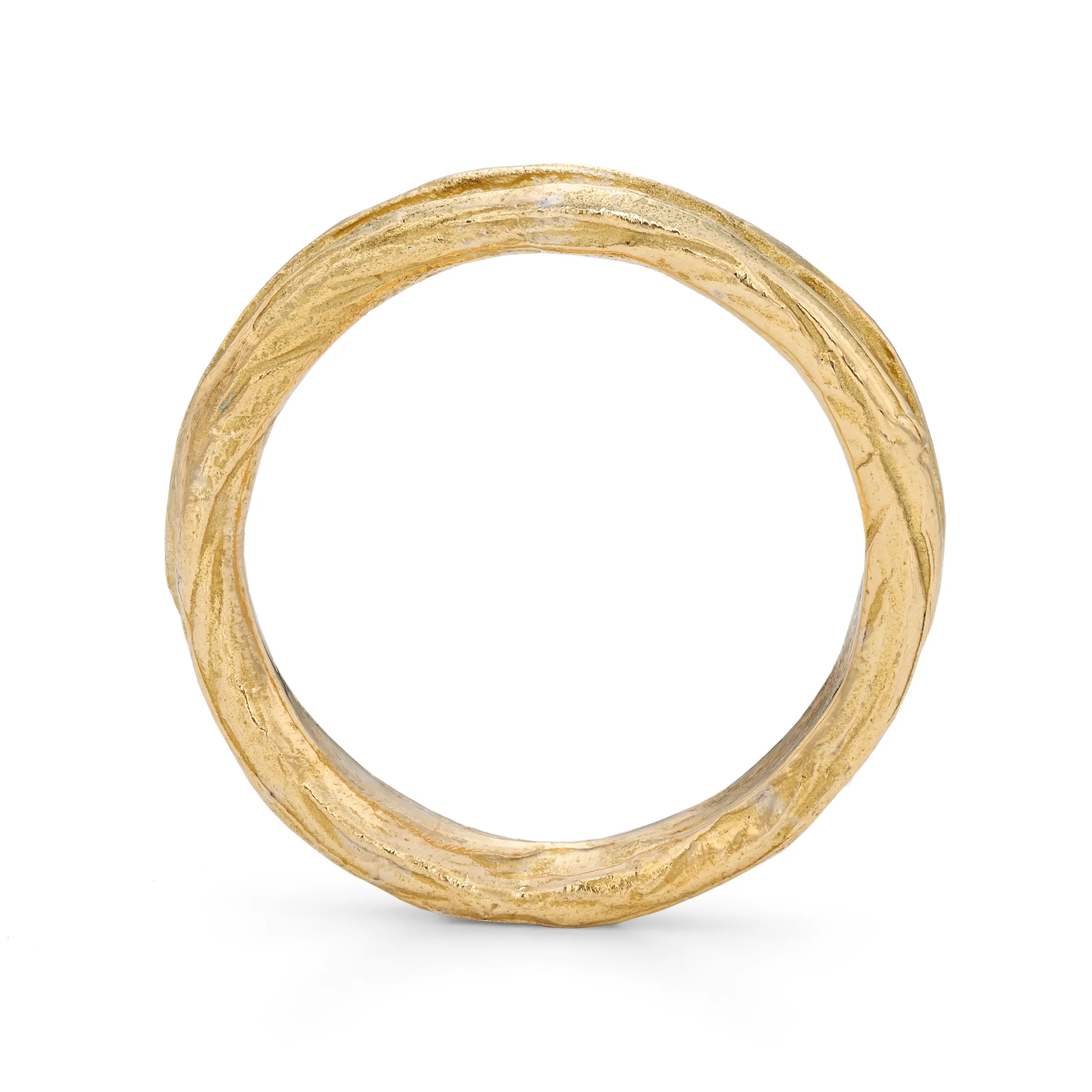 Ripple Fine Ring 18ct Gold