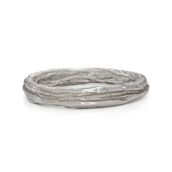 Ripple Fine Ring Platinum