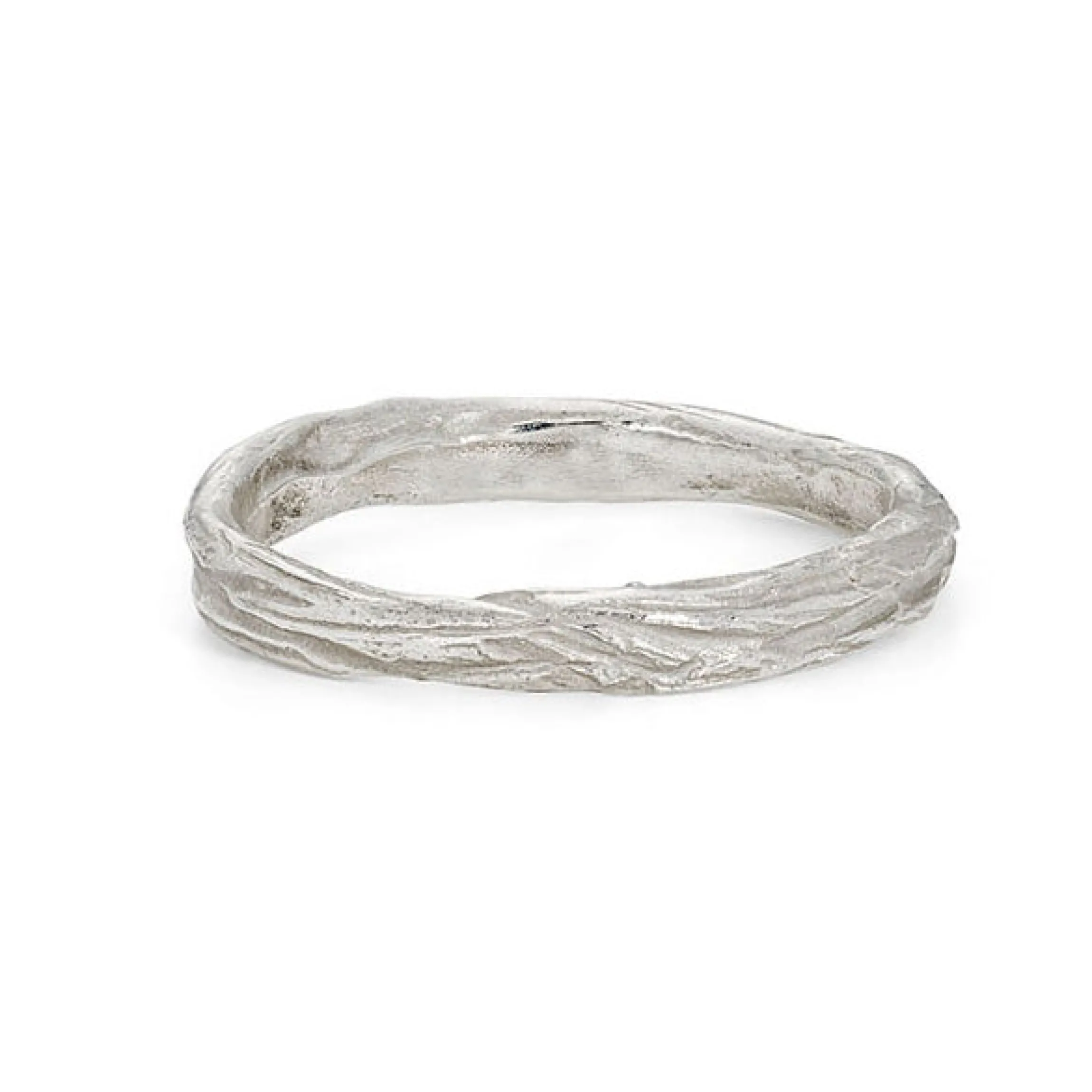 Ripple Fine Ring Silver