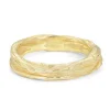 Ripple Medium Ring 18ct Gold