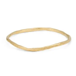 Rock Bangle 18ct Gold