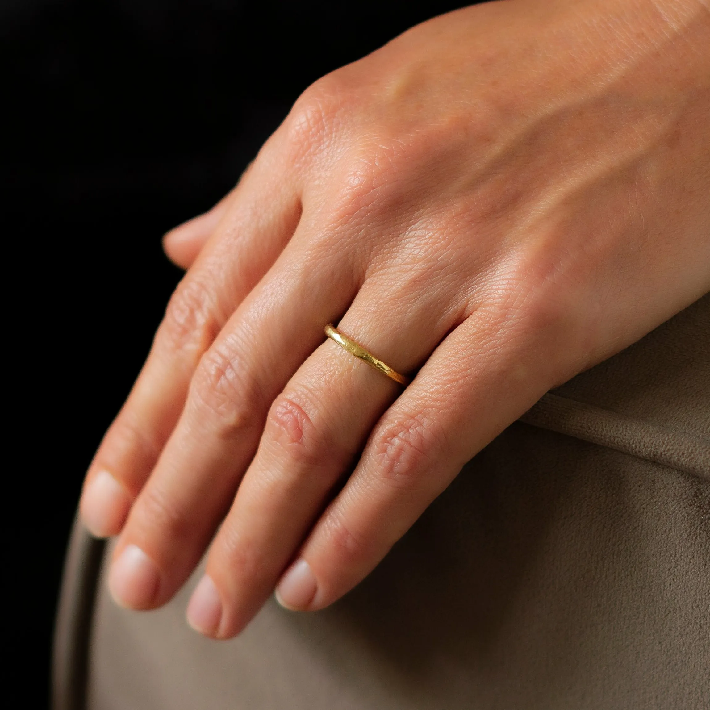 Rock Fine Ring 18ct Gold