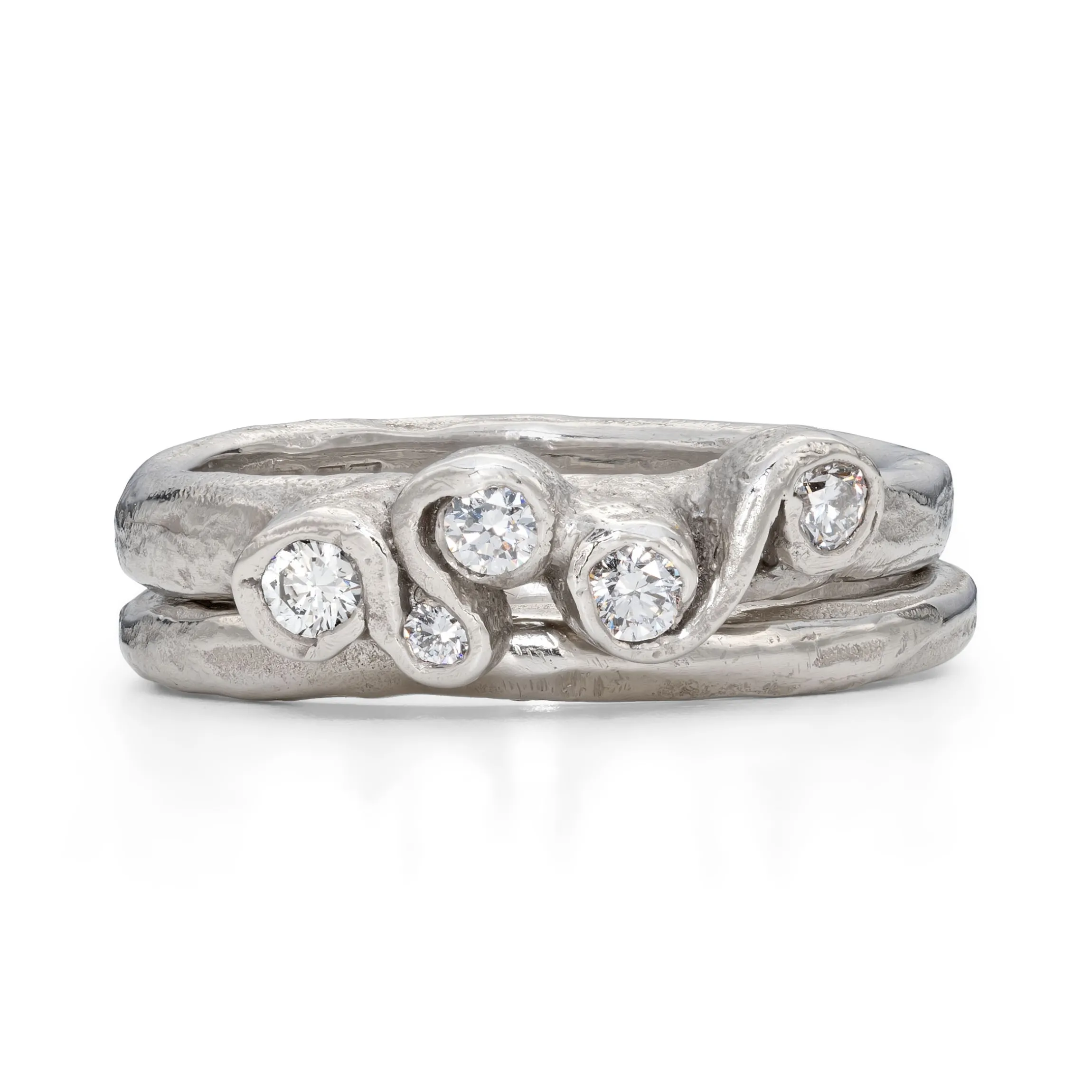 Rock Fine Ring Platinum
