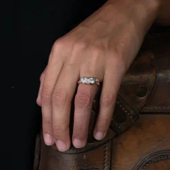 Rock Fine Ring Platinum