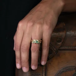 Rock Regular Ring 18ct Gold