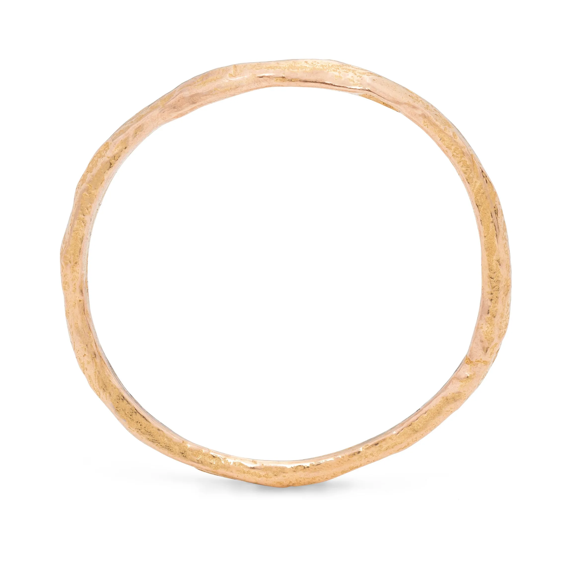 Rock Skinny Ring 18ct Rose Gold