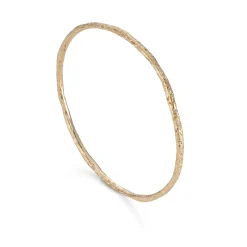 Rounded Urchin Bangle 9ct Gold