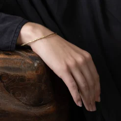 Rounded Urchin Bangle 9ct Gold