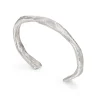 Rugged Rock Cuff Silver