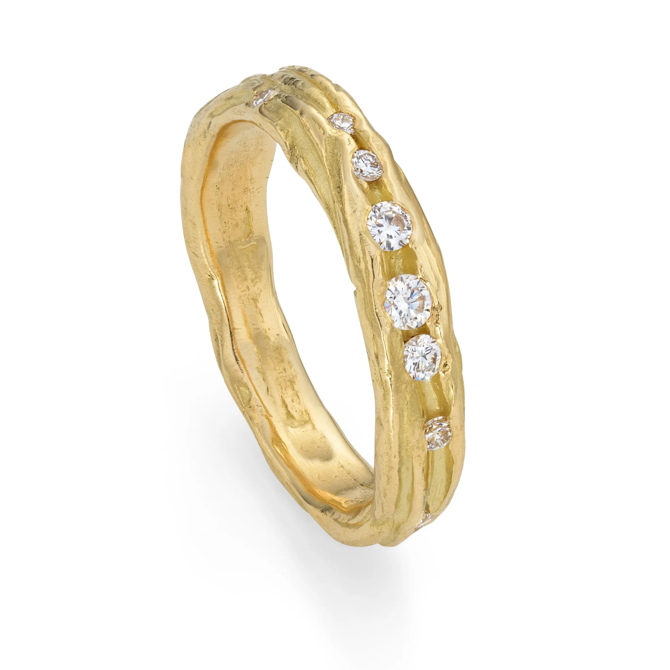 Scattered Ice Ripple Ring