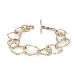 Stone Drawing Bracelet 9ct Gold