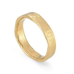 Stone Medium Ring 18ct Gold