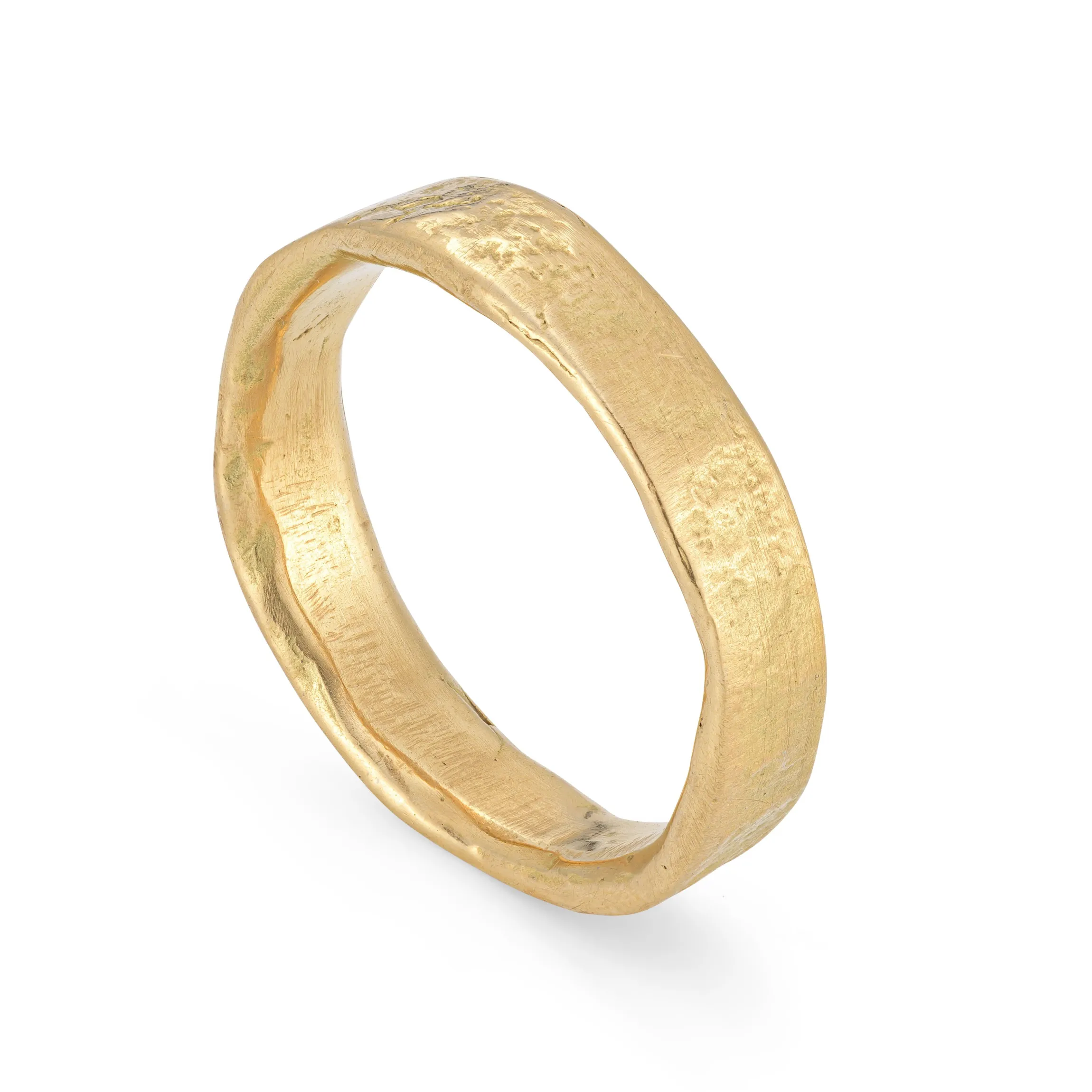 Stone Medium Ring 18ct Gold