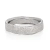Stone Medium Ring Platinum