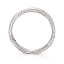 Stone Medium Ring Platinum