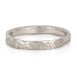 Stone Slim Ring Platinum