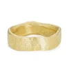 Stone Wide Ring 18ct Gold