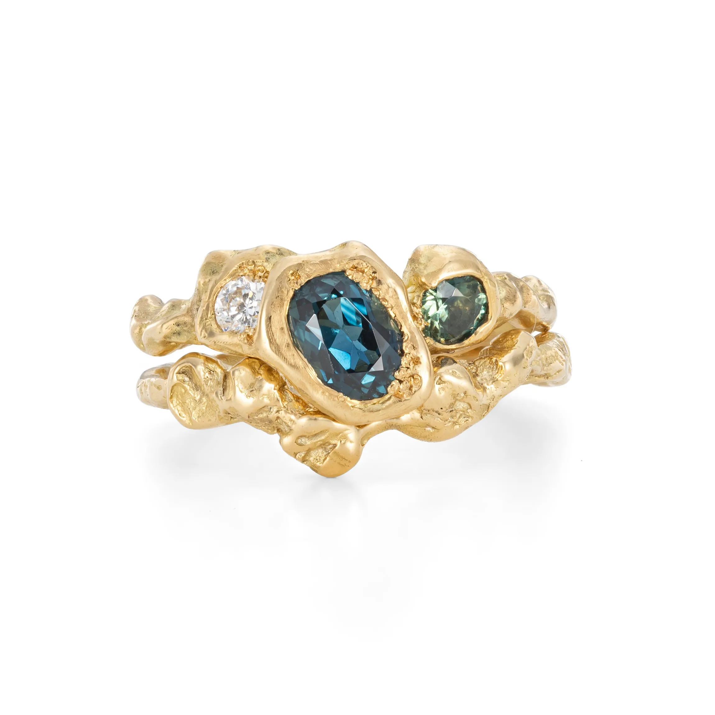 Teal Bay Adakite West Ring